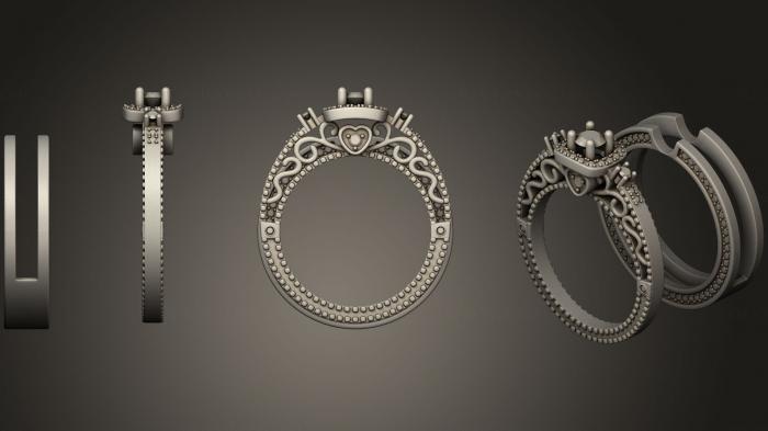 Jewelry rings (JVLRP_0594) 3D model for CNC machine
